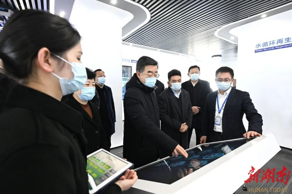 湖南省委書記張慶偉寄語中偉：加快發展、做強做大！